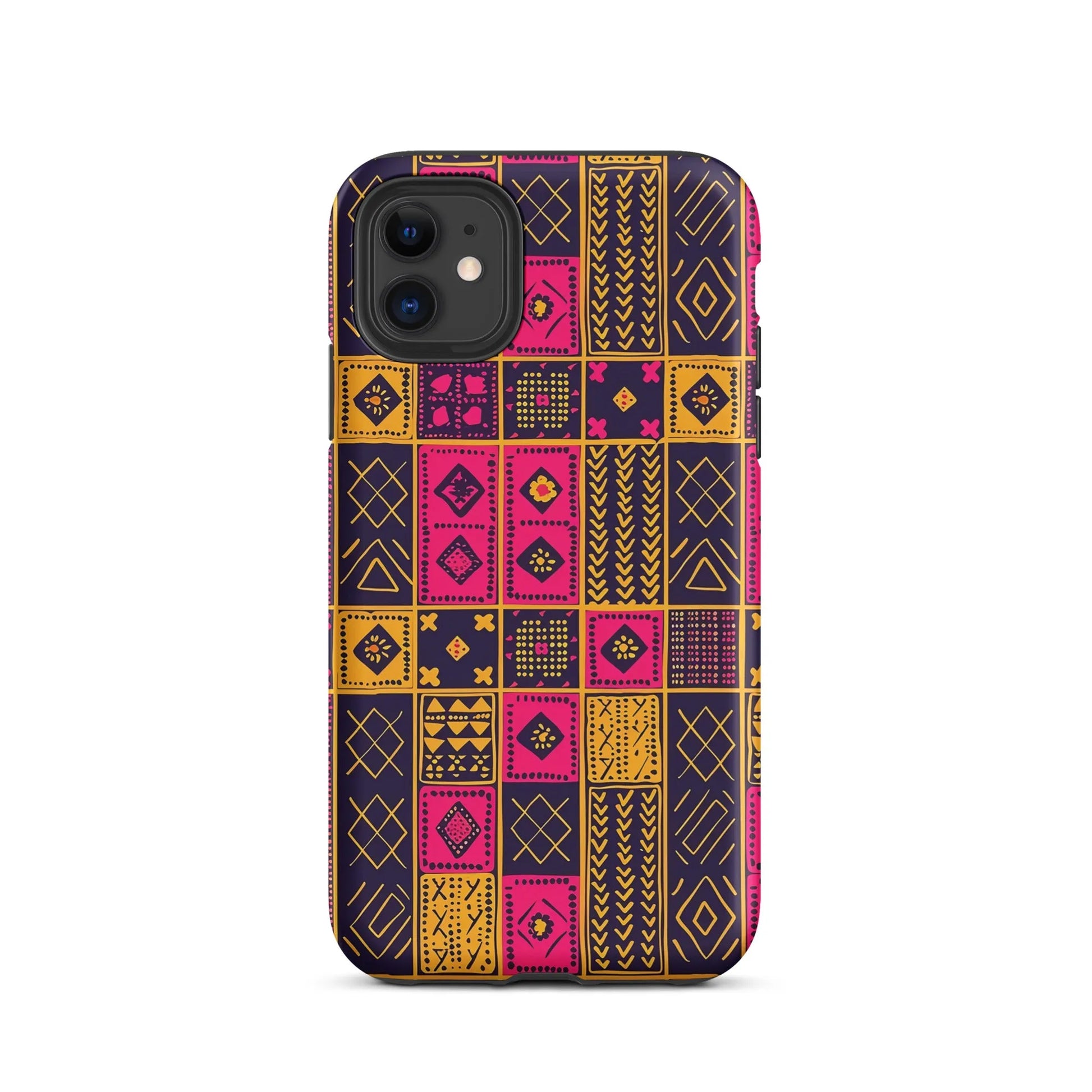 Ghanaian Kente Cloth Tough MagSafe iPhone® Case - The Global Wanderer