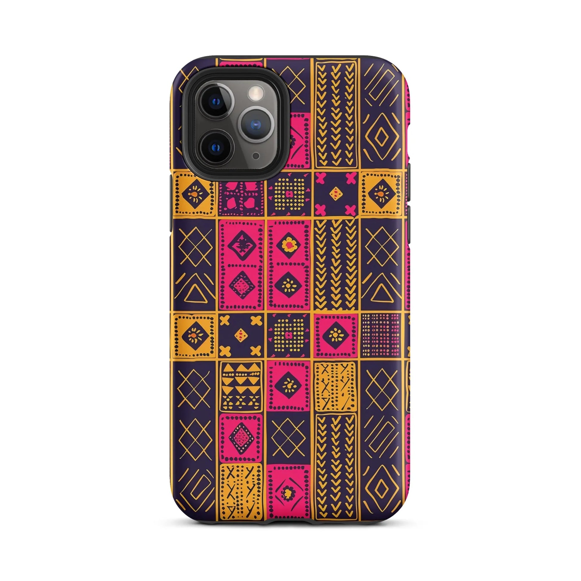 Ghanaian Kente Cloth Tough MagSafe iPhone® Case - The Global Wanderer