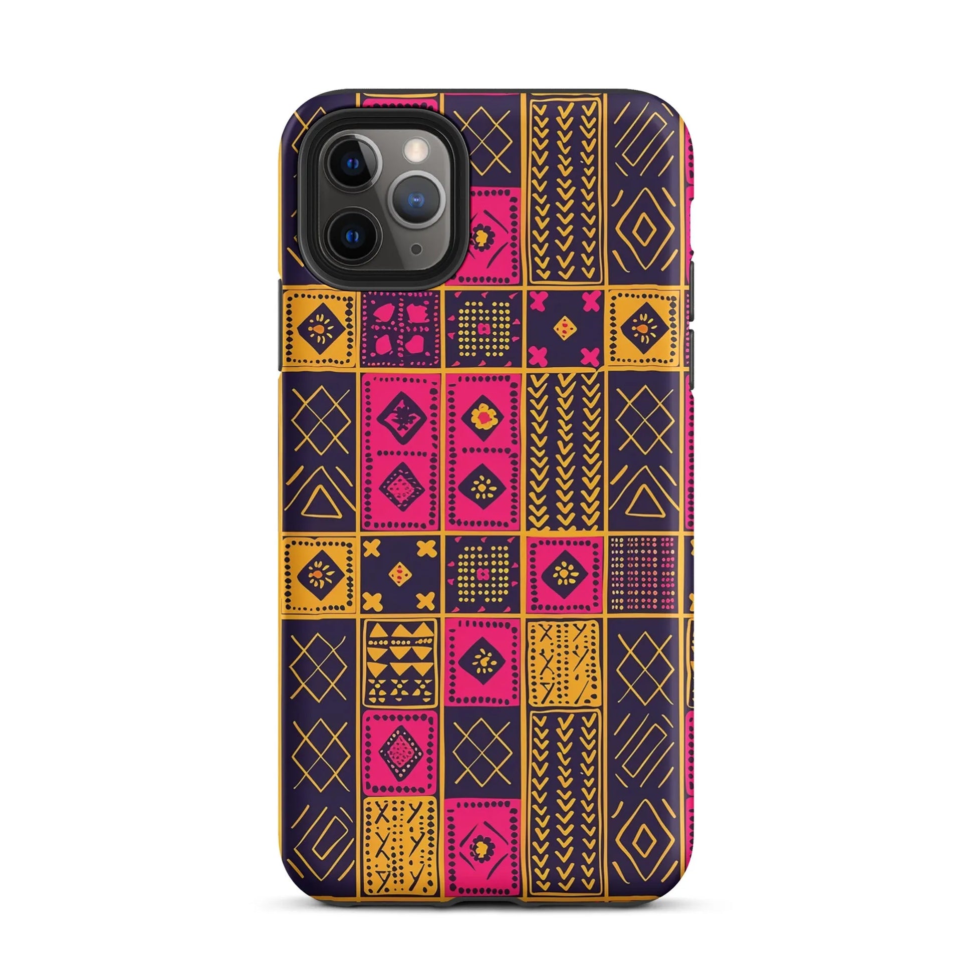 Ghanaian Kente Cloth Tough MagSafe iPhone® Case - The Global Wanderer