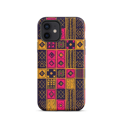 Ghanaian Kente Cloth Tough MagSafe iPhone® Case - The Global Wanderer