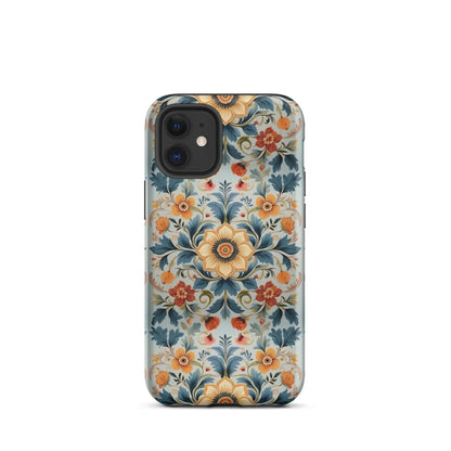 Norwegian Rosemaling Tough MagSafe iPhone® Case - The Global Wanderer