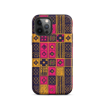 Ghanaian Kente Cloth Tough MagSafe iPhone® Case - The Global Wanderer