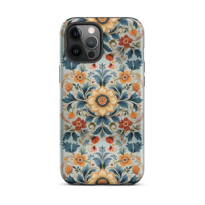 Norwegian Rosemaling Tough MagSafe iPhone® Case - The Global Wanderer