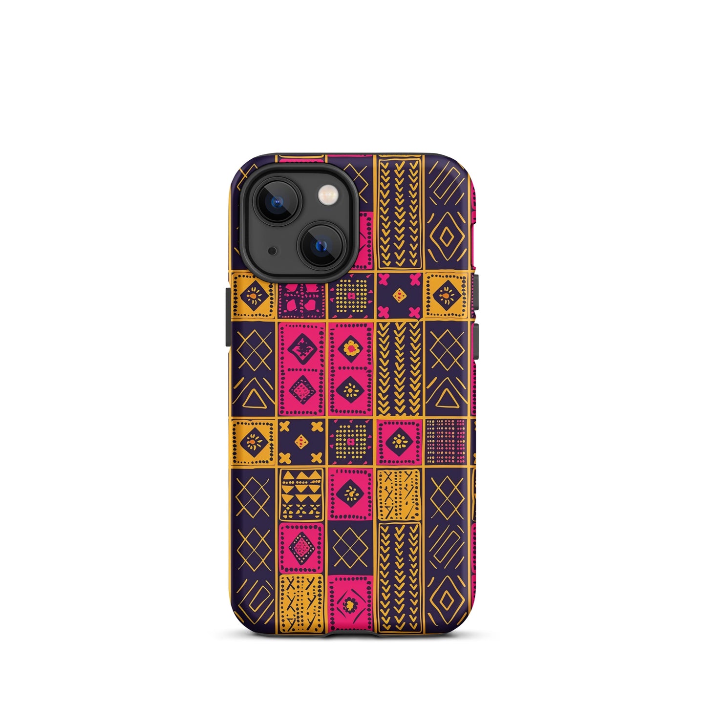 Ghanaian Kente Cloth Tough MagSafe iPhone® Case - The Global Wanderer