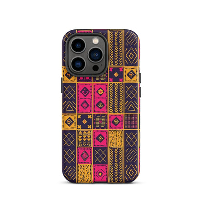 Ghanaian Kente Cloth Tough MagSafe iPhone® Case - The Global Wanderer