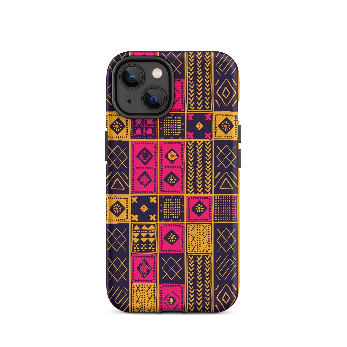 Ghanaian Kente Cloth Tough MagSafe iPhone® Case - The Global Wanderer