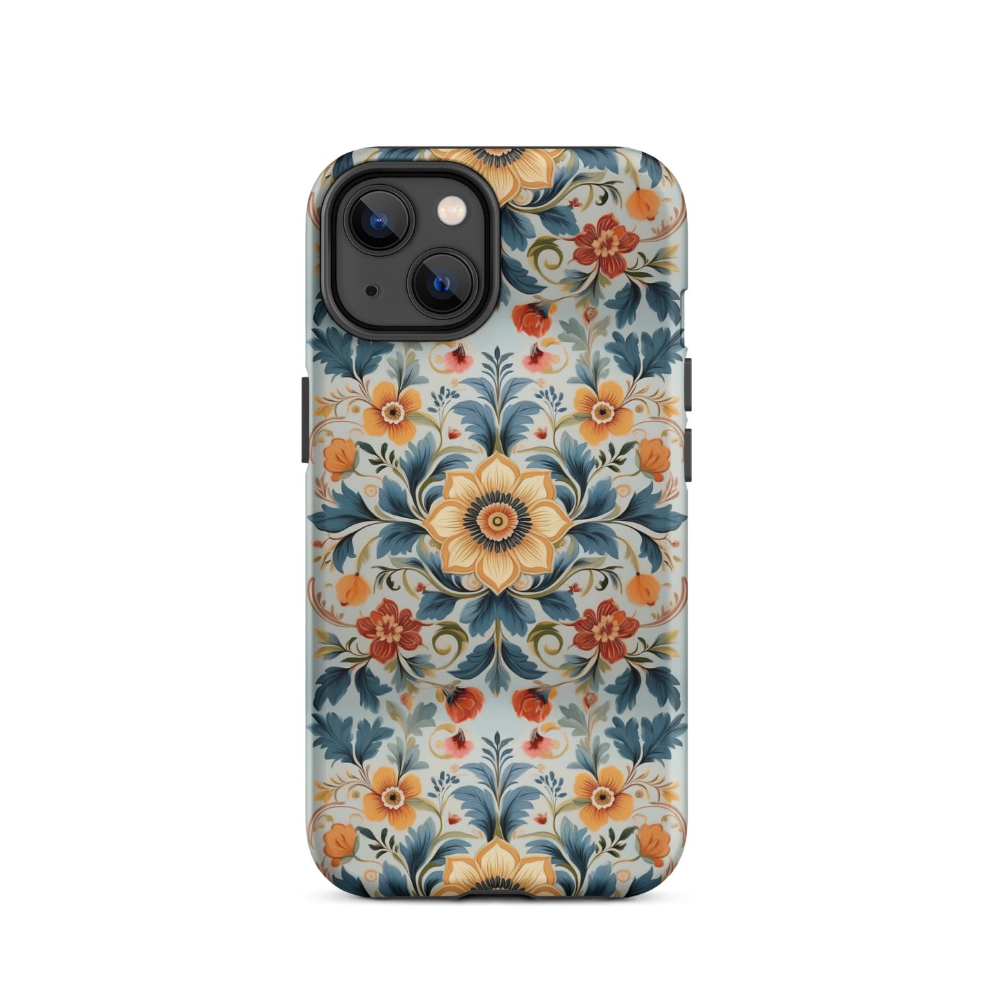 Norwegian Rosemaling Tough MagSafe iPhone® Case - The Global Wanderer