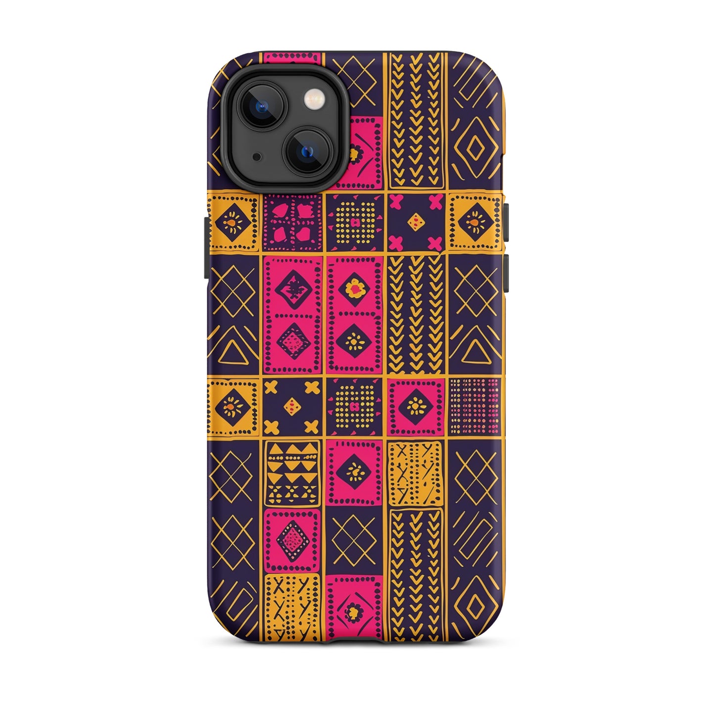 Ghanaian Kente Cloth Tough MagSafe iPhone® Case - The Global Wanderer