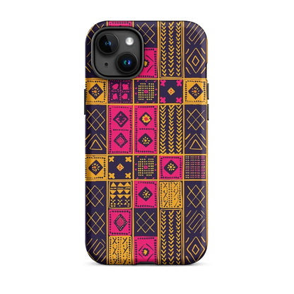 Ghanaian Kente Cloth Tough MagSafe iPhone® Case - The Global Wanderer