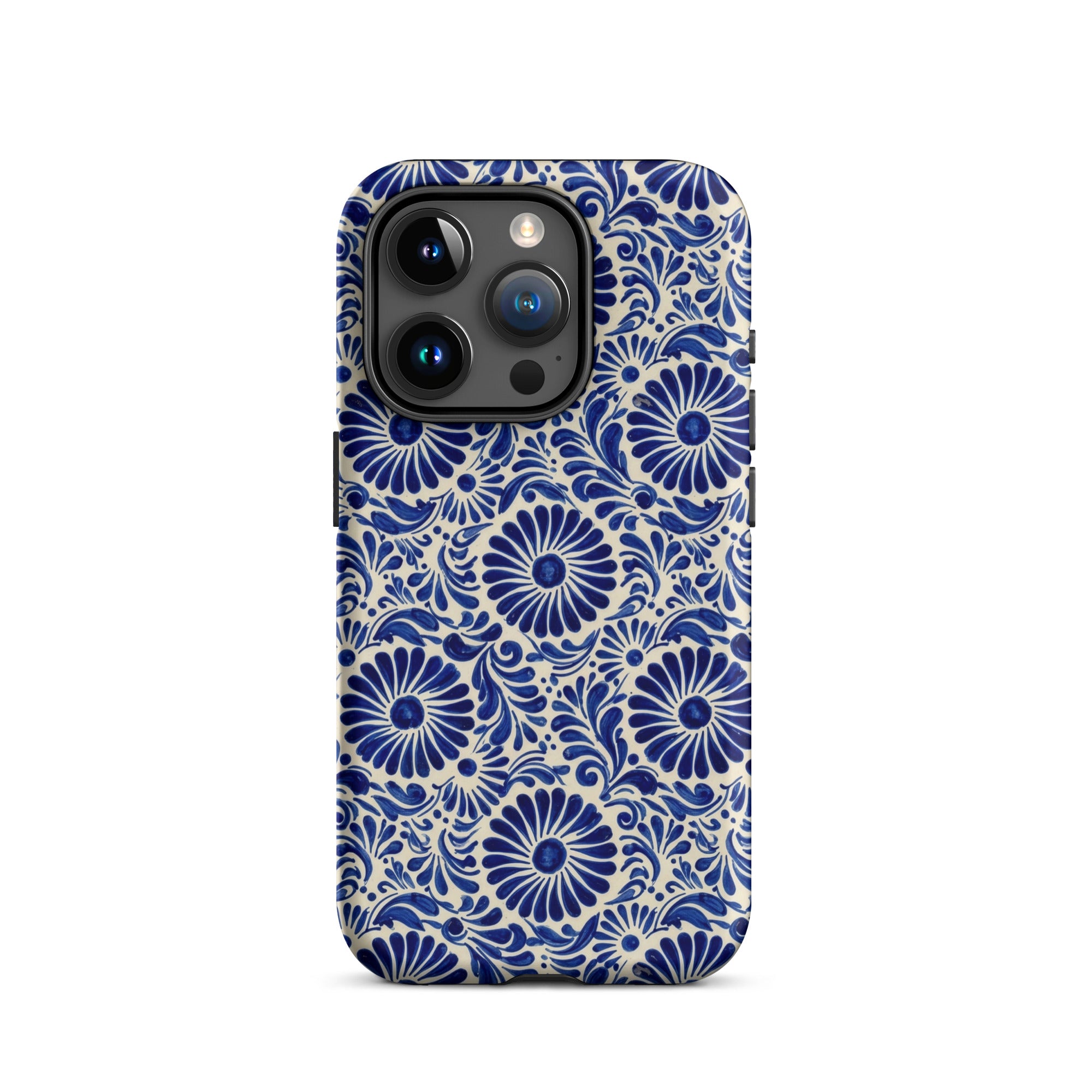 Atlixco Talavera Tile MagSafe iPhone Case - The Global Wanderer