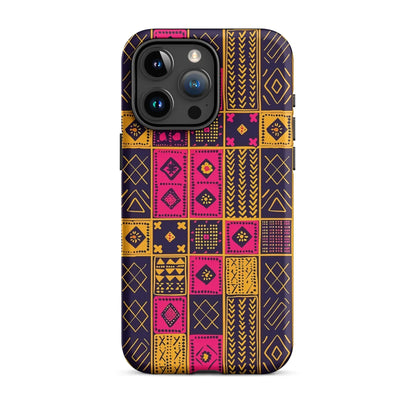 Ghanaian Kente Cloth Tough MagSafe iPhone® Case - The Global Wanderer