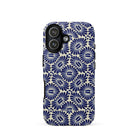 Tlaxcala Talavera Tile MagSafe iPhone Case - The Global Wanderer