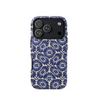 Tlaxcala Talavera Tile MagSafe iPhone Case - The Global Wanderer