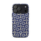Tlaxcala Talavera Tile MagSafe iPhone Case - The Global Wanderer