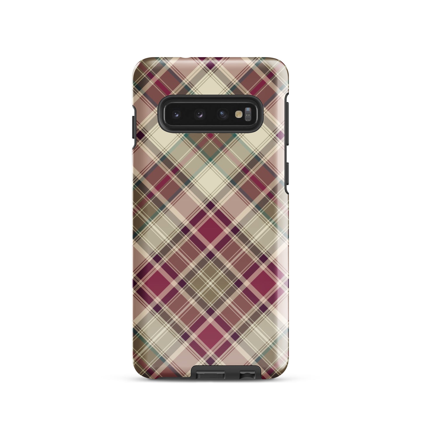 Scottish Plaid Print Tough Samsung® Case
