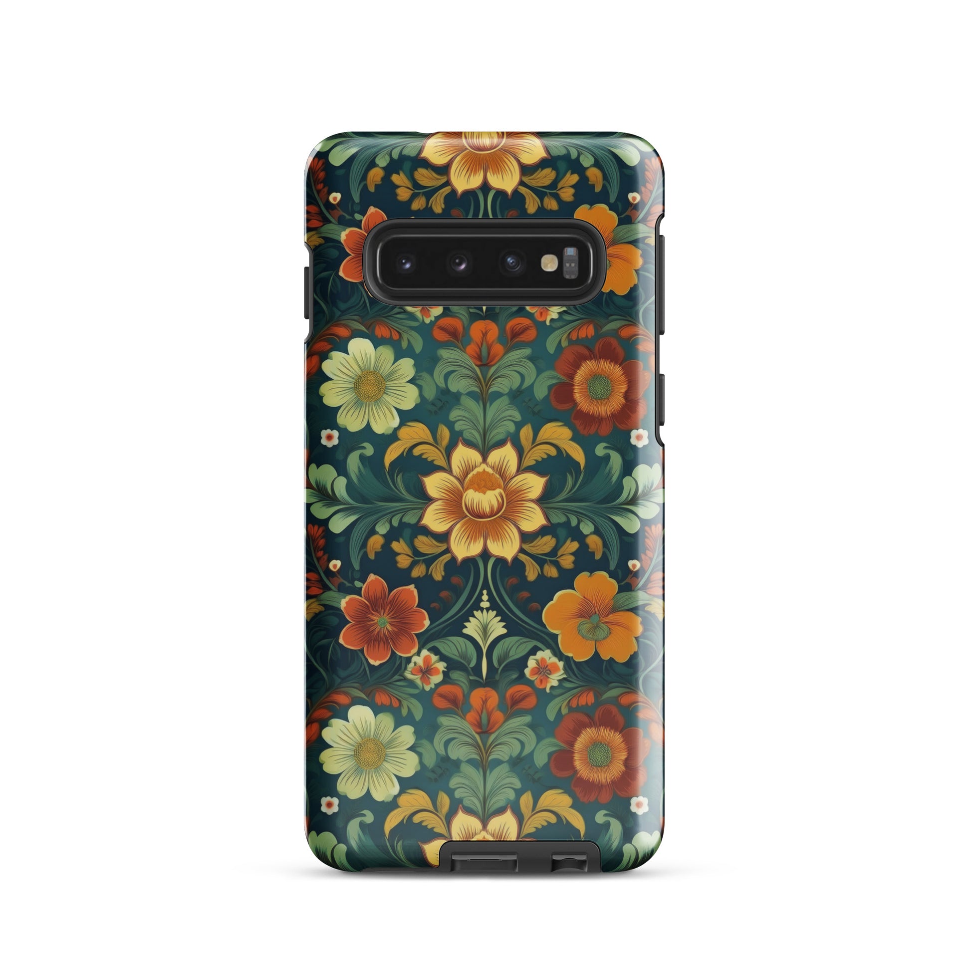 Norwegian Rosemaling Tough Samsung® Case - The Global Wanderer