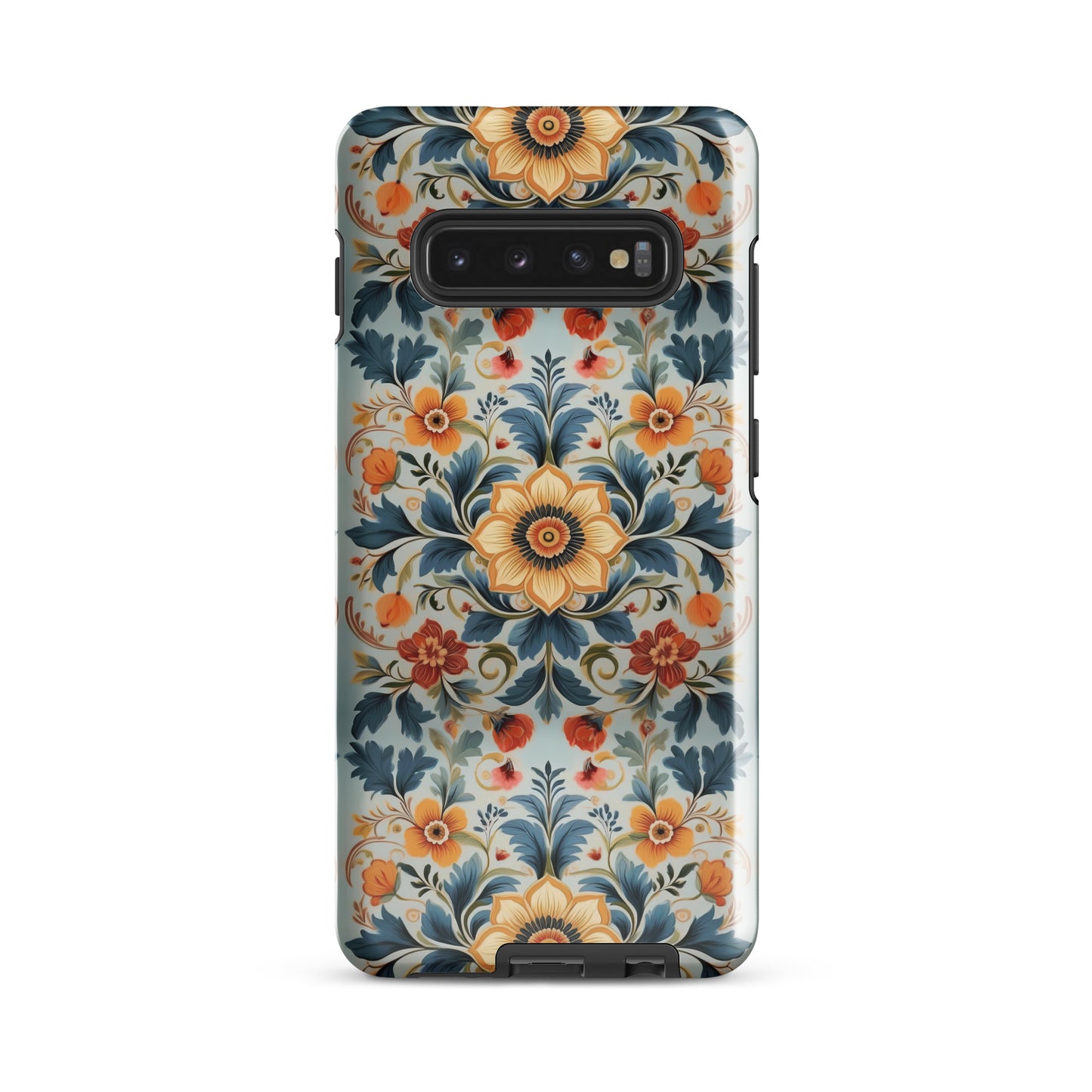 Norwegian Rosemaling Tough Samsung® Case - The Global Wanderer