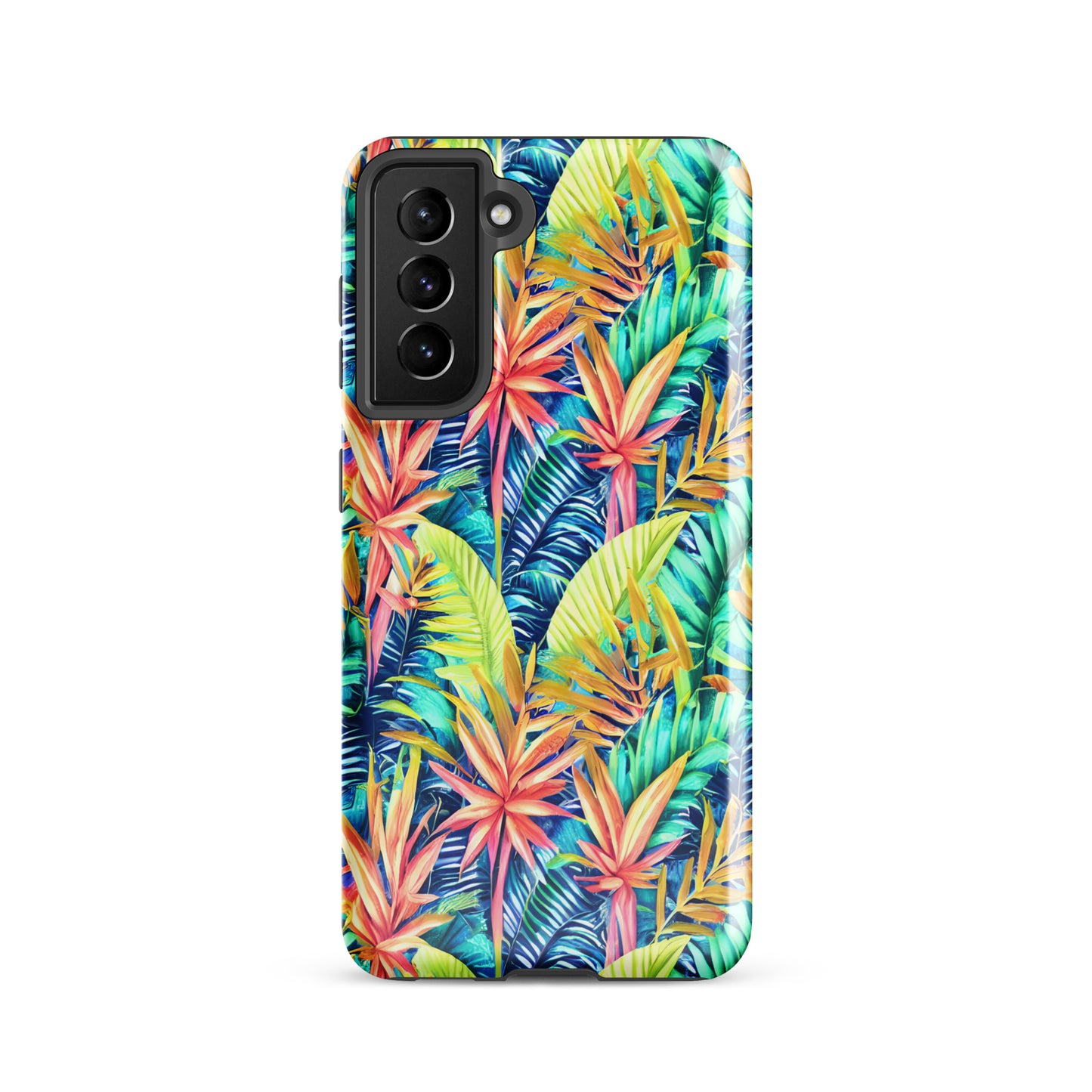 Hawaiian Tropical Leaves Tough Samsung® Case