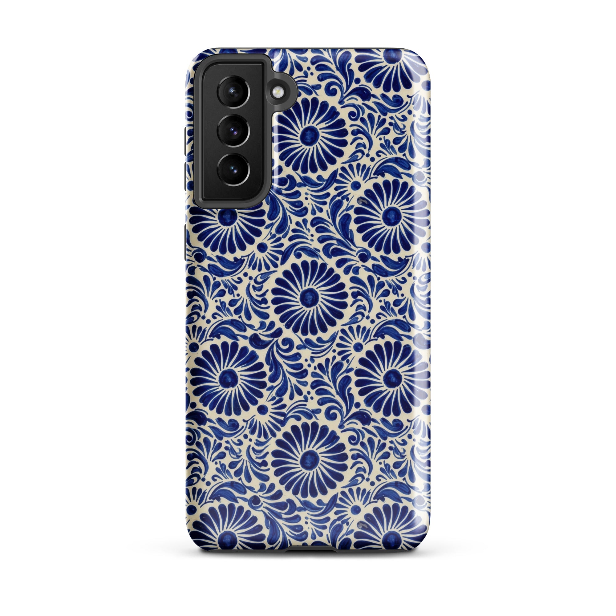 Atlixco Talavera Tile Samsung Case - The Global Wanderer