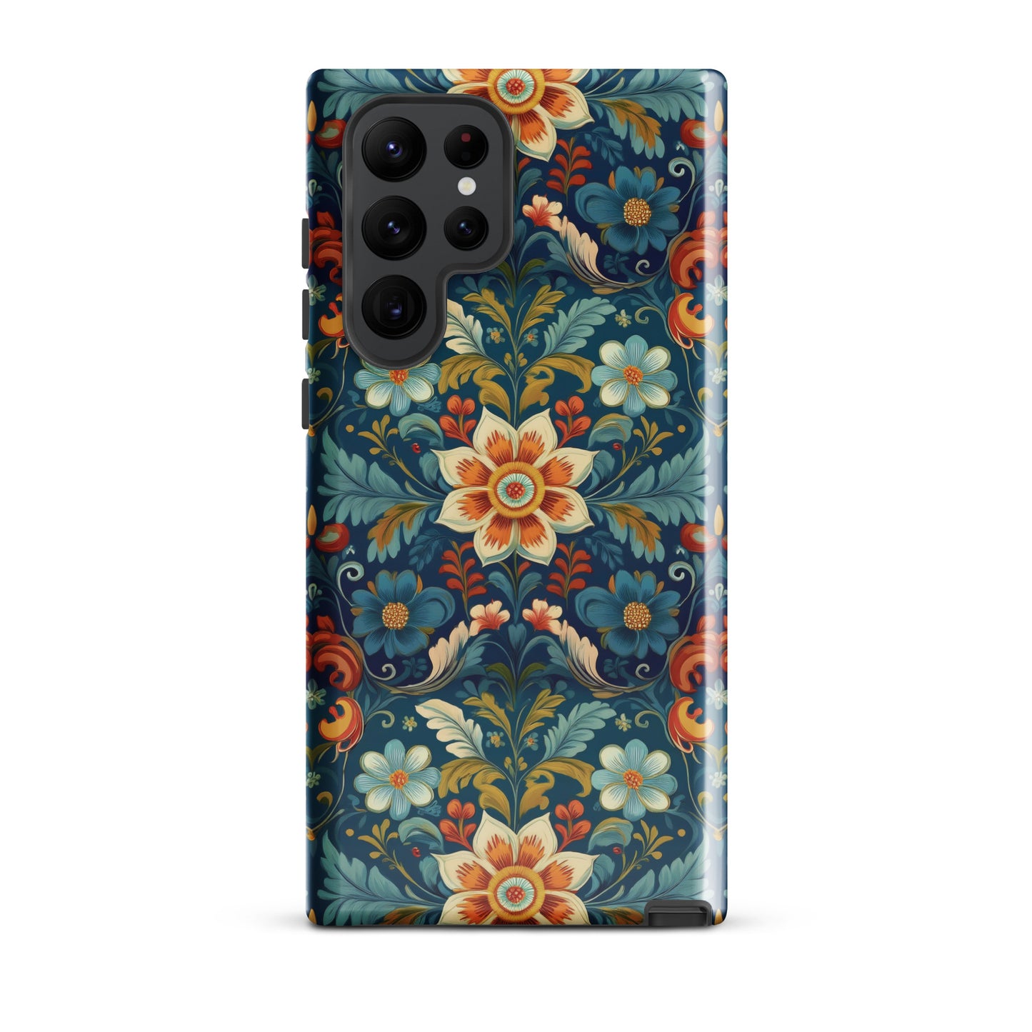 Norwegian Rosemaling Tough Samsung® Case