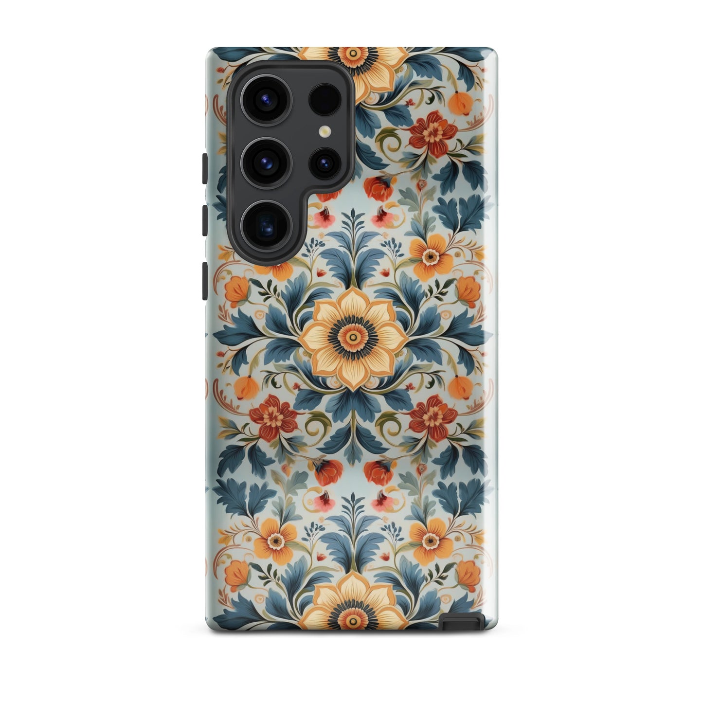 Norwegian Rosemaling Tough Samsung® Case