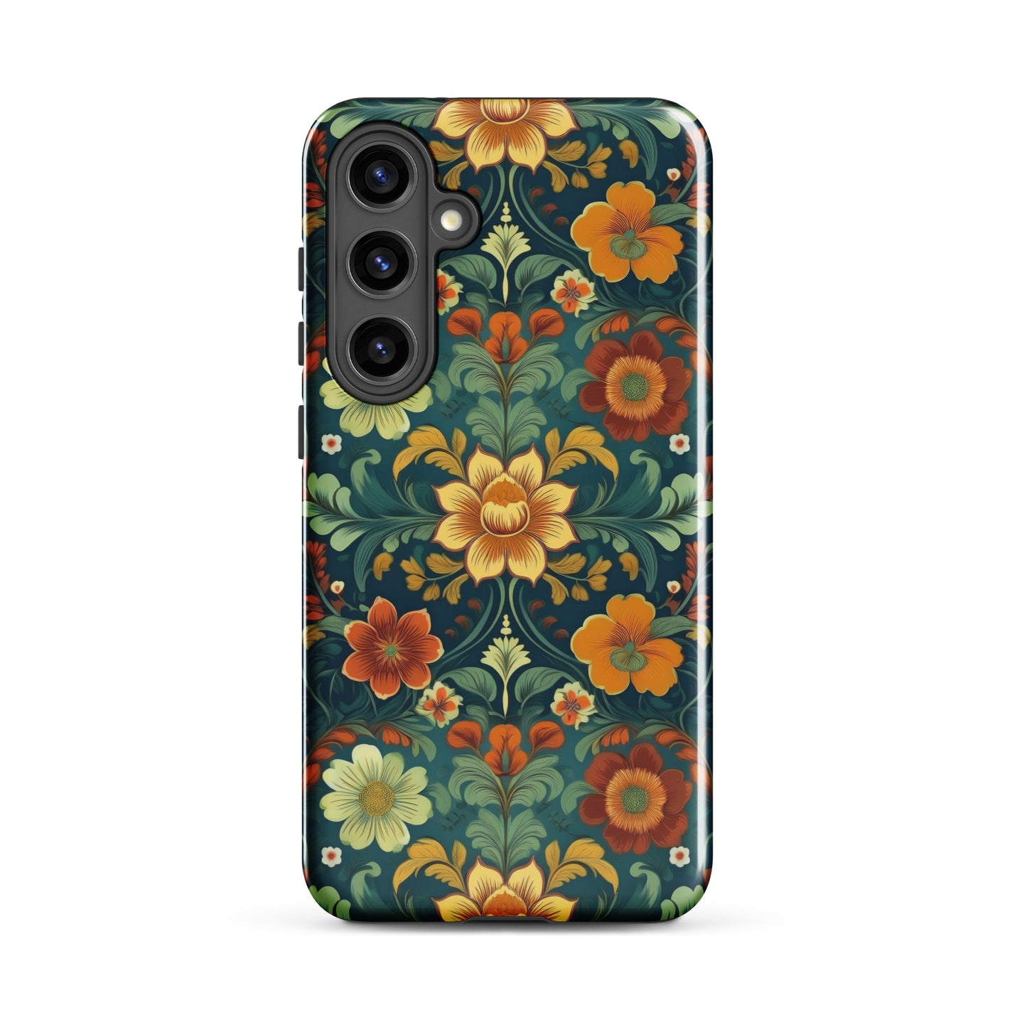 Norwegian Rosemaling Tough Samsung® Case