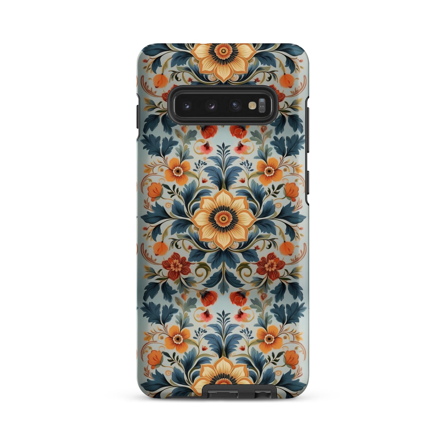 Norwegian Rosemaling Tough Samsung® Case - The Global Wanderer