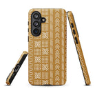 Savanna Ochre Mud Cloth Samsung Case - The Global Wanderer