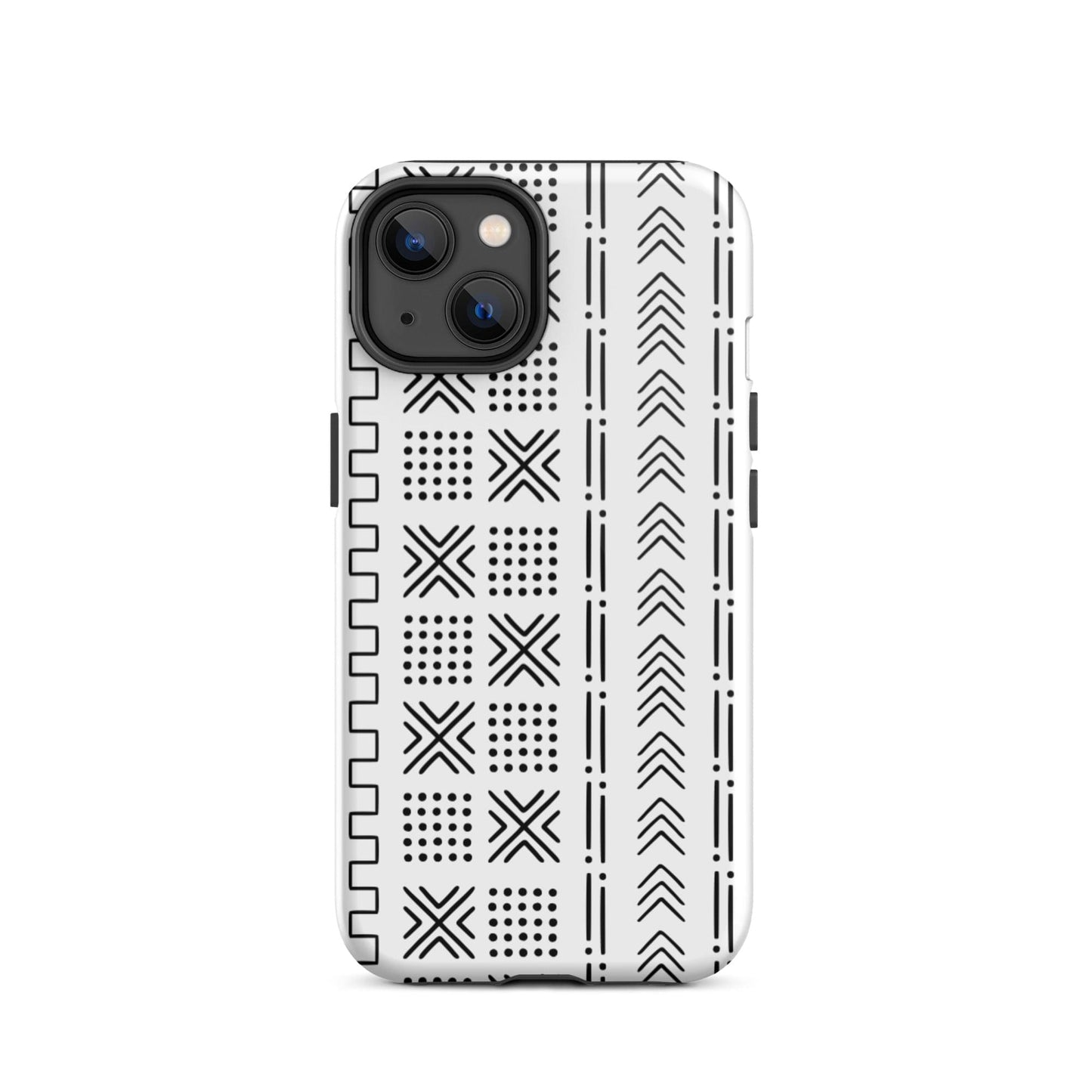 African Mud Cloth Tough iPhone case - The Global Wanderer