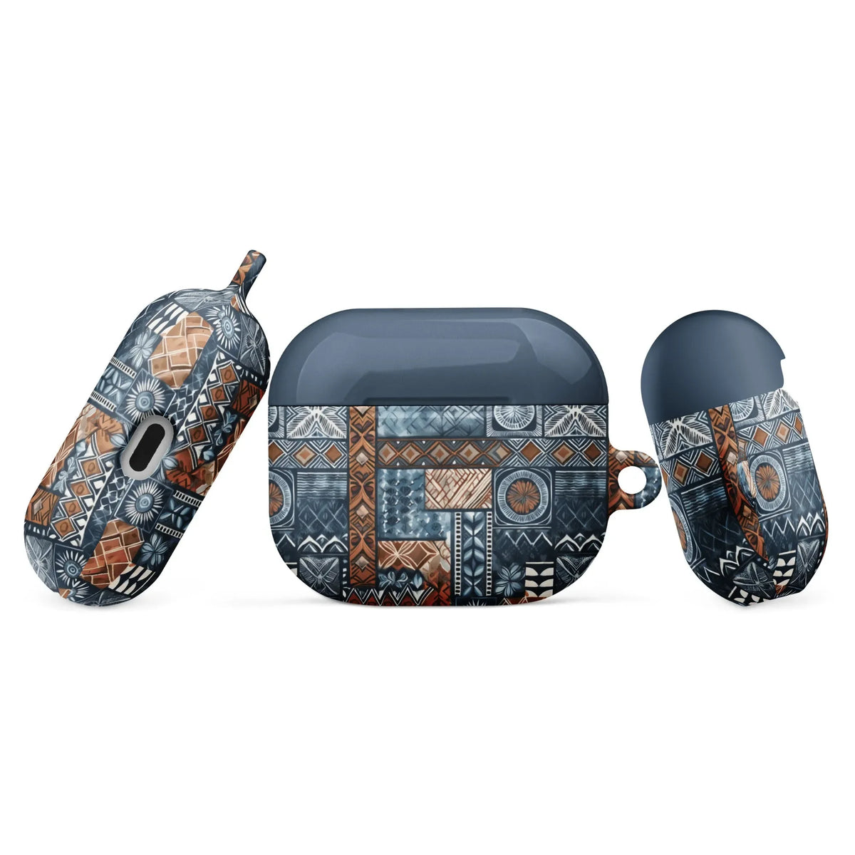 Trade Wind Tapa Cloth AirPods 3 Case - The Global Wanderer
