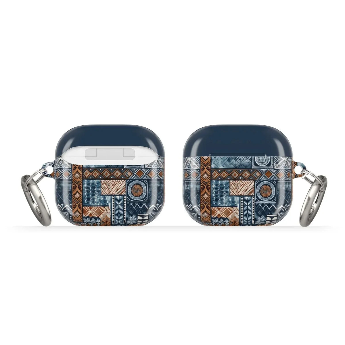 Trade Wind Tapa Cloth AirPods 4 Case - The Global Wanderer