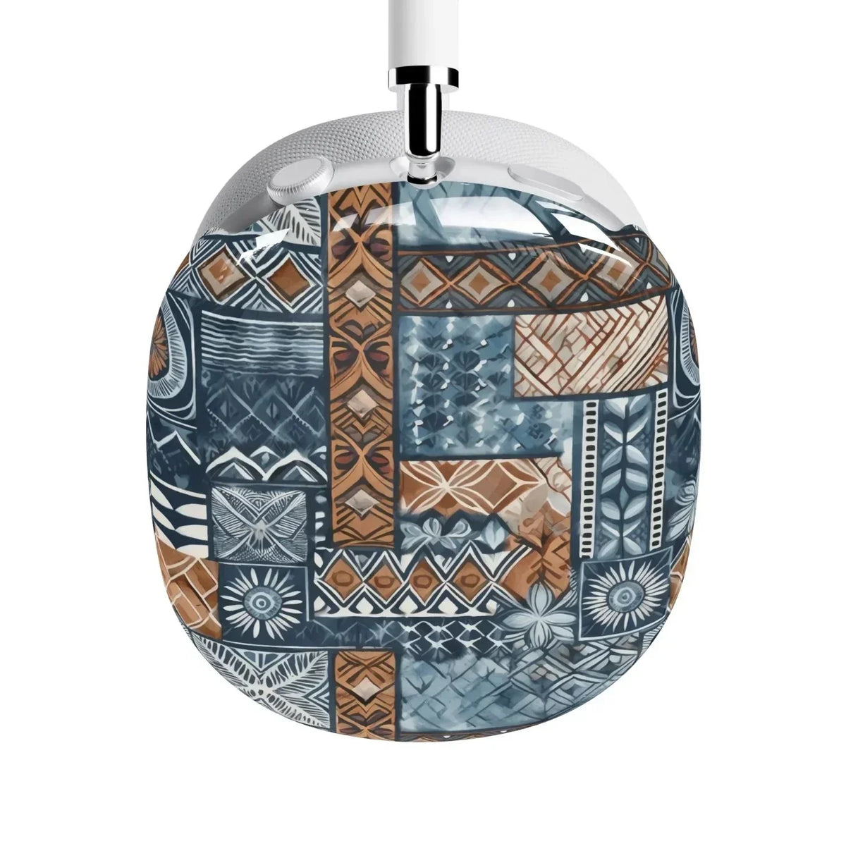 Trade Wind Tapa Cloth AirPods Max Case - The Global Wanderer
