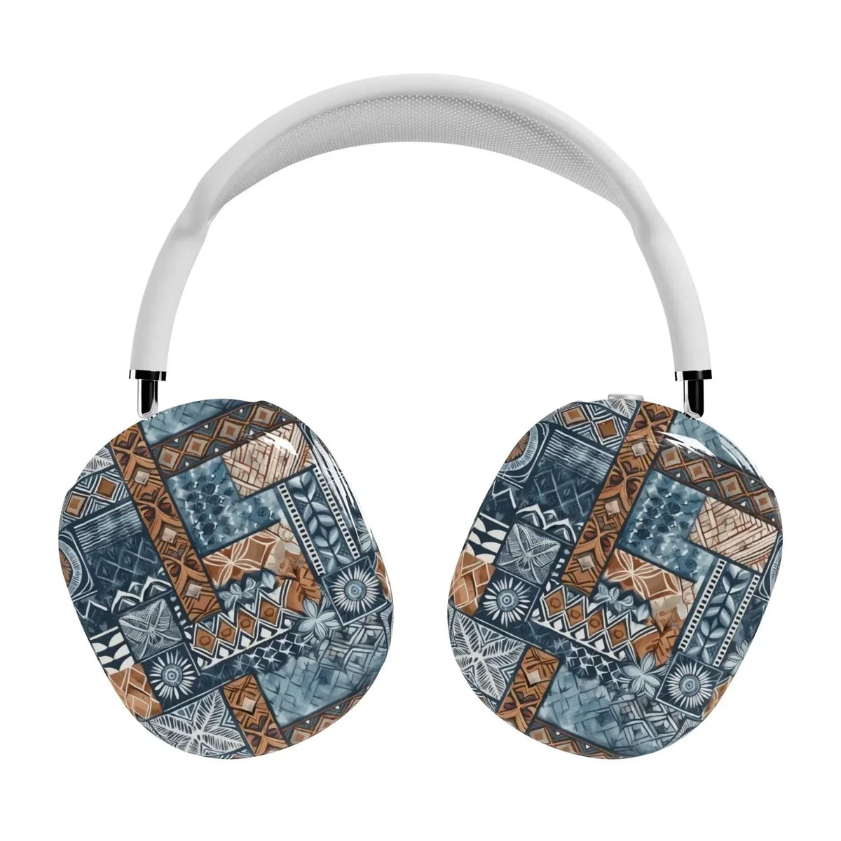 Trade Wind Tapa Cloth AirPods Max Case - The Global Wanderer