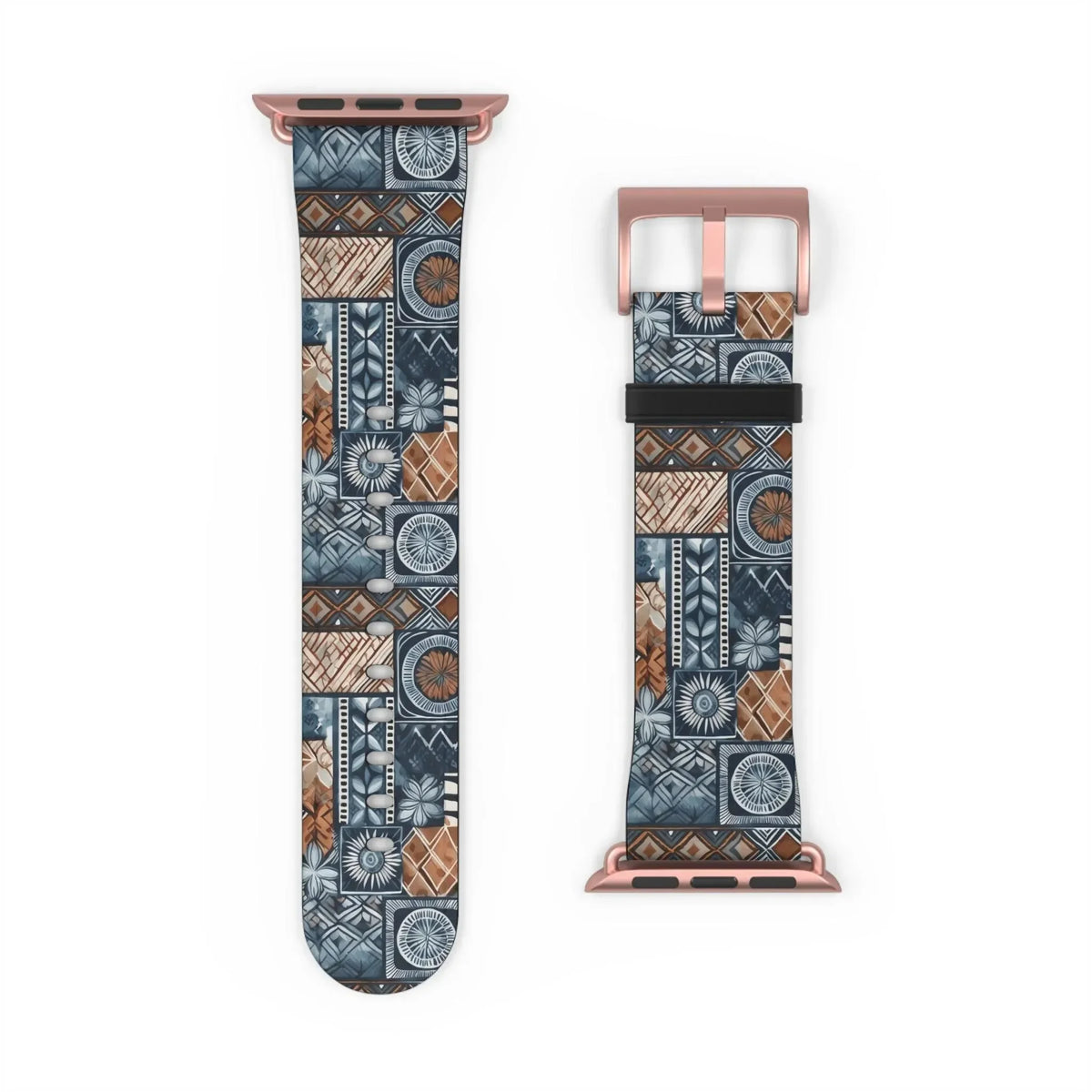 Trade Wind Tapa Cloth Apple Watch Band - The Global Wanderer