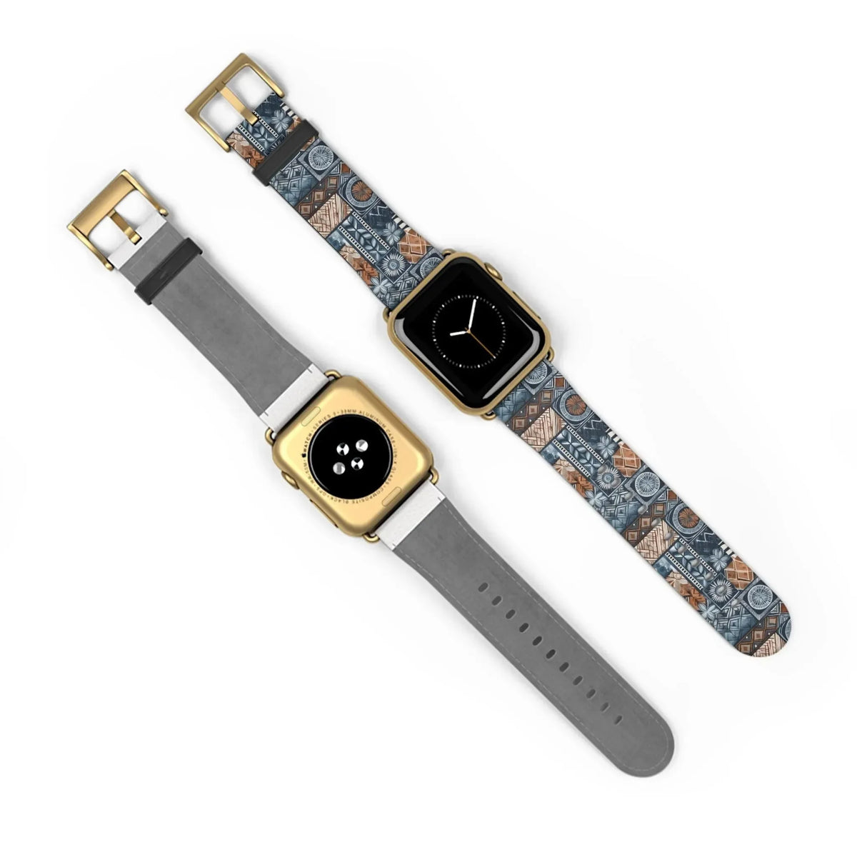 Trade Wind Tapa Cloth Apple Watch Band - The Global Wanderer