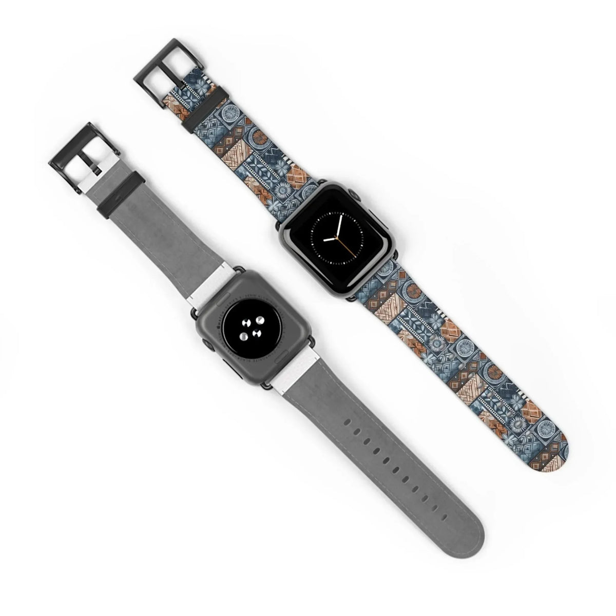 Trade Wind Tapa Cloth Apple Watch Band - The Global Wanderer