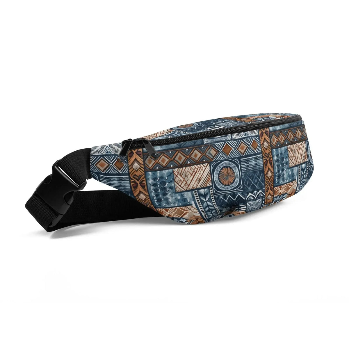 Trade Wind Tapa Cloth Fanny Pack - The Global Wanderer