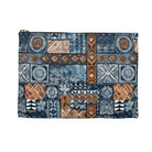 Trade Wind Tapa Cloth Flat Pouch - The Global Wanderer