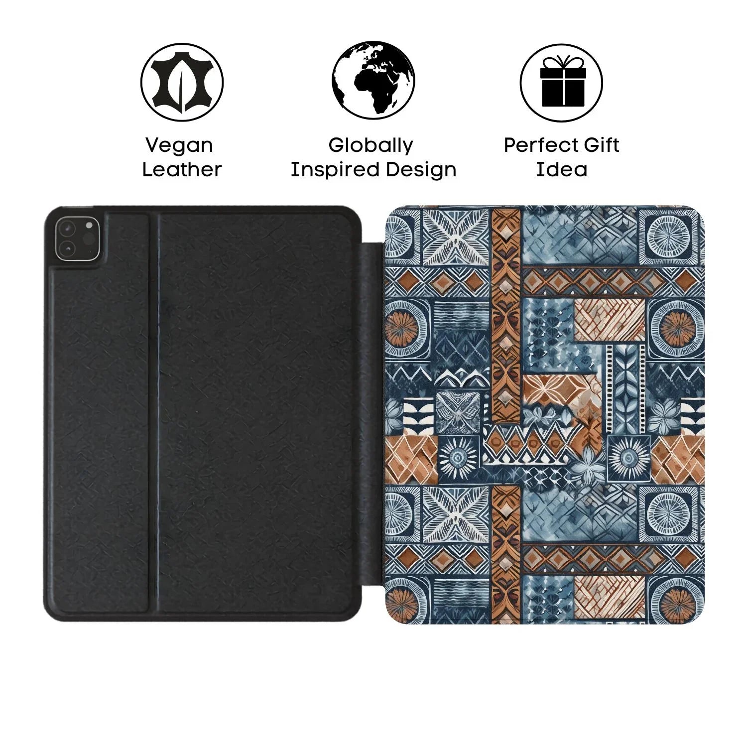 Trade Wind Tapa Cloth iPad Case - The Global Wanderer