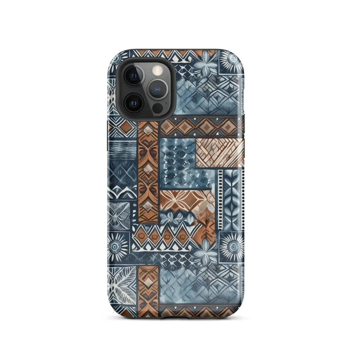 Trade Wind Tapa Cloth iPhone Case - The Global Wanderer