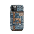 Trade Wind Tapa Cloth iPhone Case - The Global Wanderer