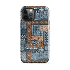 Trade Wind Tapa Cloth iPhone Case - The Global Wanderer