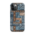 Trade Wind Tapa Cloth iPhone Case - The Global Wanderer