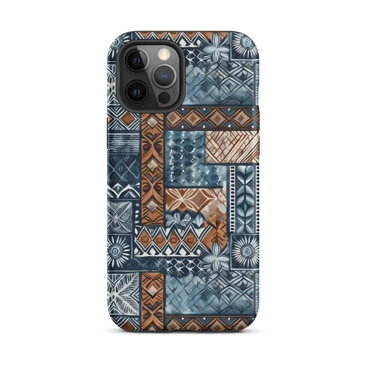 Trade Wind Tapa Cloth iPhone Case - The Global Wanderer