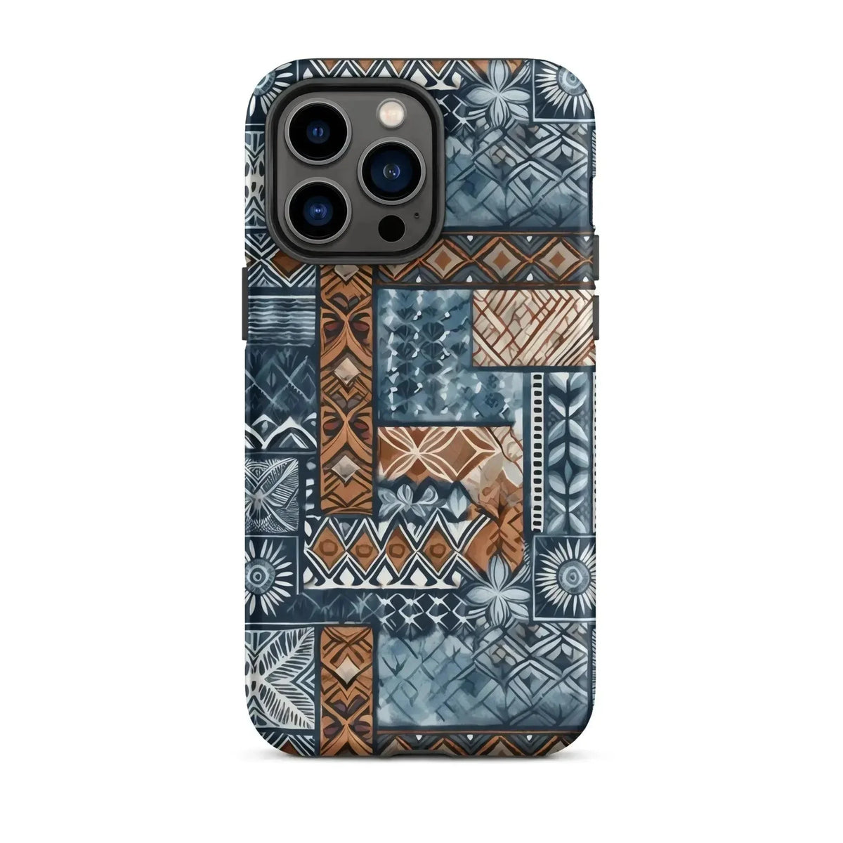 Trade Wind Tapa Cloth iPhone Case - The Global Wanderer
