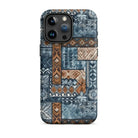 Trade Wind Tapa Cloth iPhone Case - The Global Wanderer