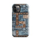 Trade Wind Tapa Cloth iPhone Case - The Global Wanderer