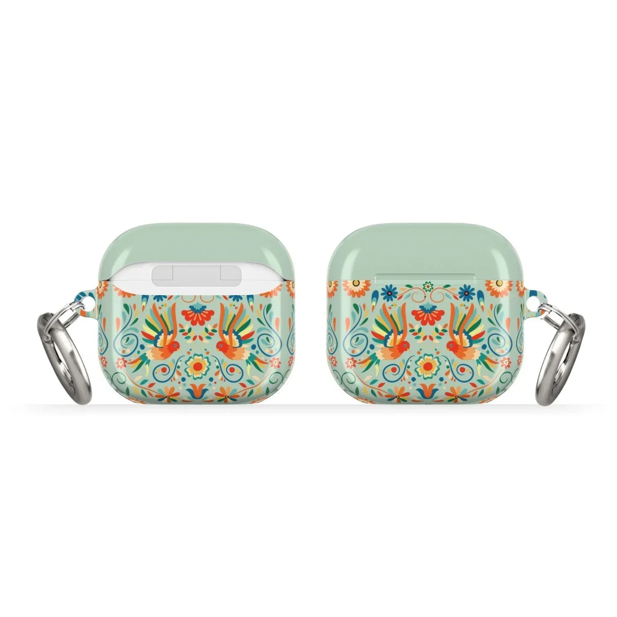 Tula Mint Otomi AirPods 4 Case - The Global Wanderer