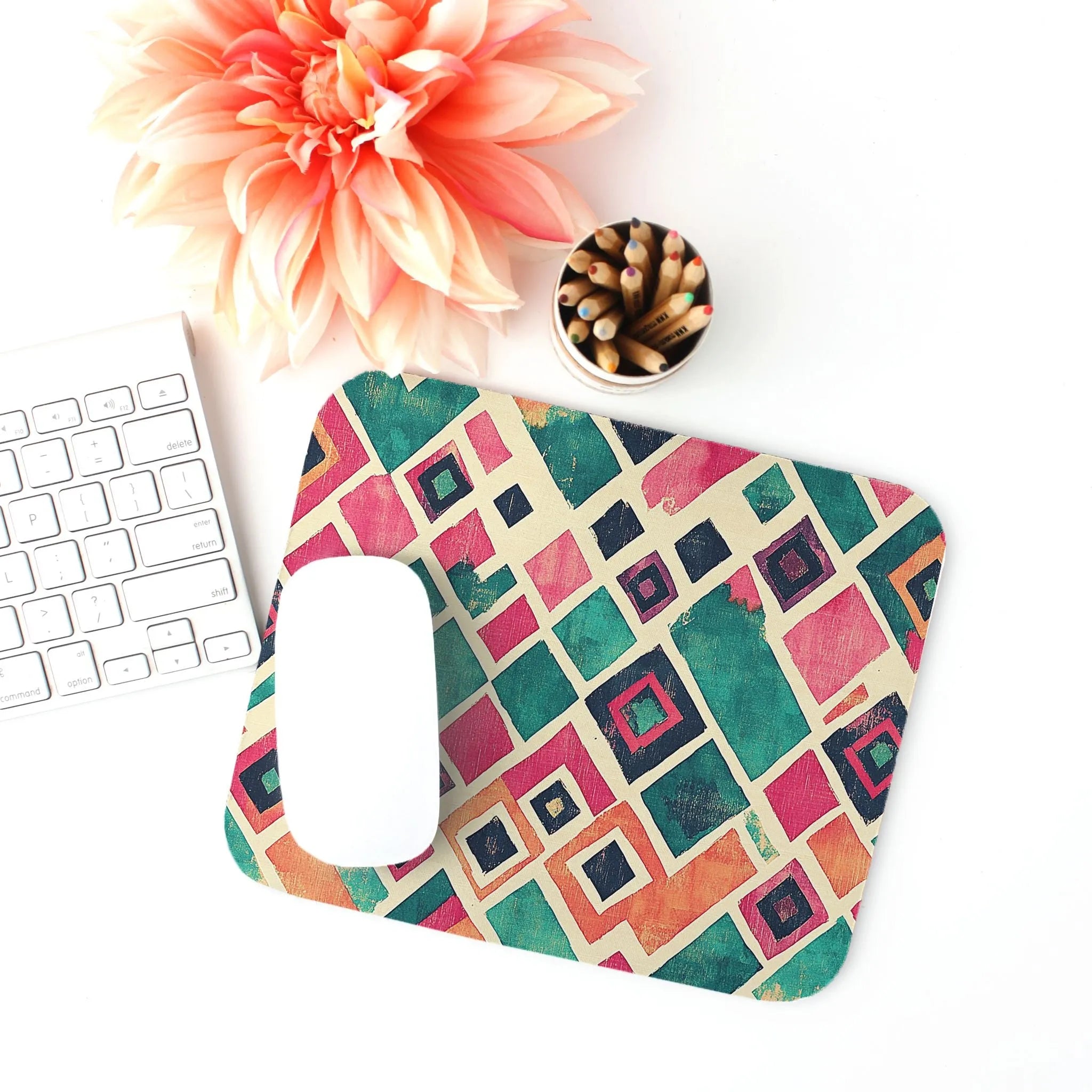 Turkish Kilim Mouse Pad - The Global Wanderer
