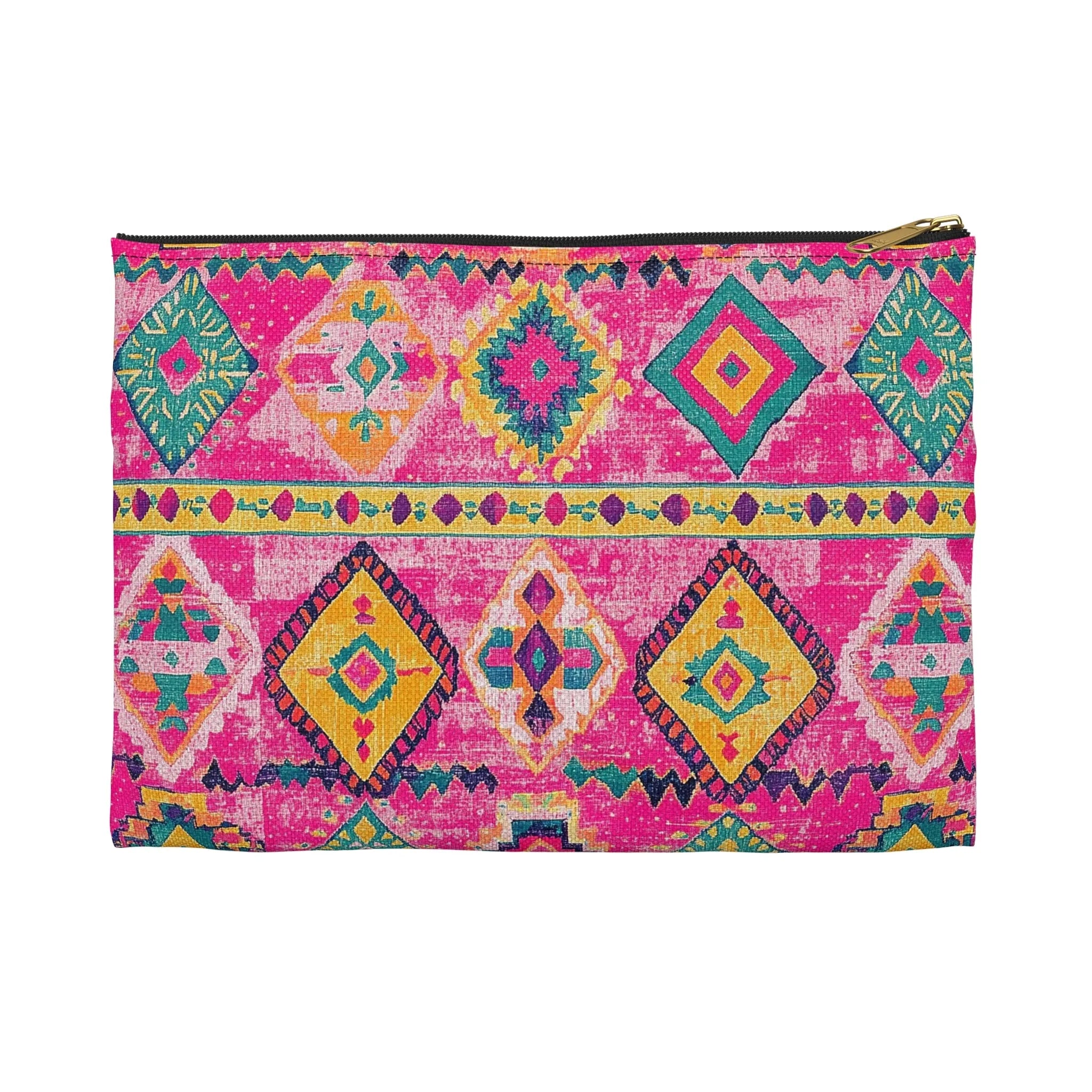 Turkish Kilim Print Pouch - The Global Wanderer